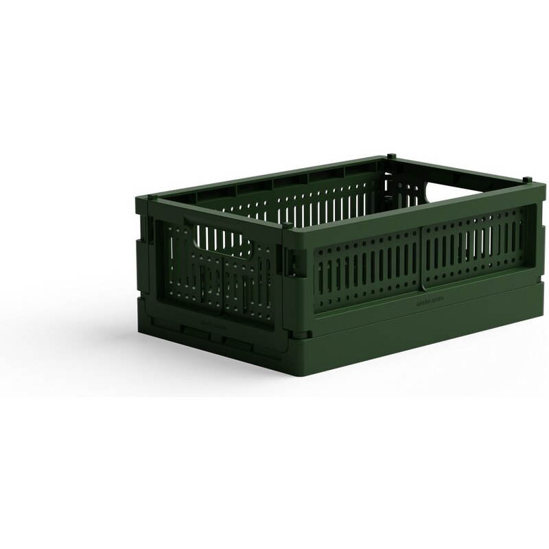 Skládací přepravka mini Made Crate - racing green