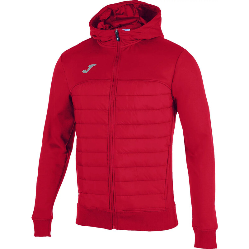 Červená pánská mikina s prošíváním Joma Berna Hoodie 101103-600