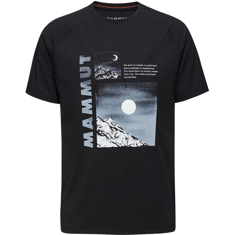 Mammut Mountain T-Shirt Day and Night Men Černá