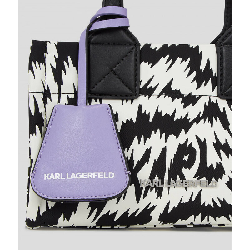 KABELKA KARL LAGERFELD K/SKUARE SM TOTE ZEBRA