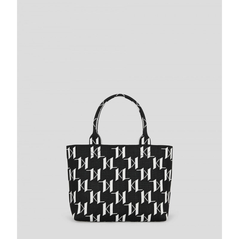 KABELKA KARL LAGERFELD K/MONOGRAM KNIT MD TOTE