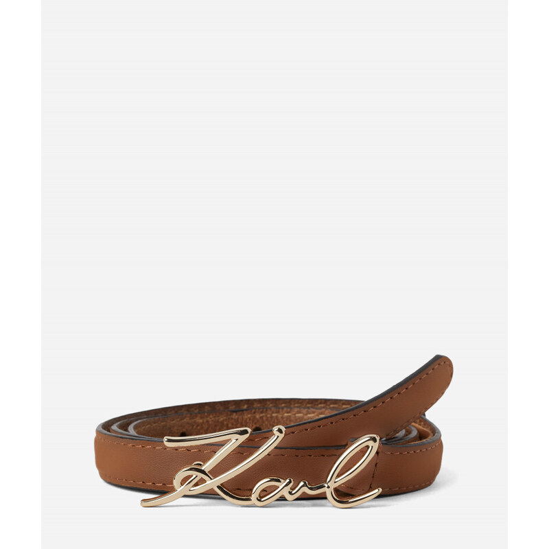 OPASEK KARL LAGERFELD K/SIGNATURE SM BUCKLE BELT