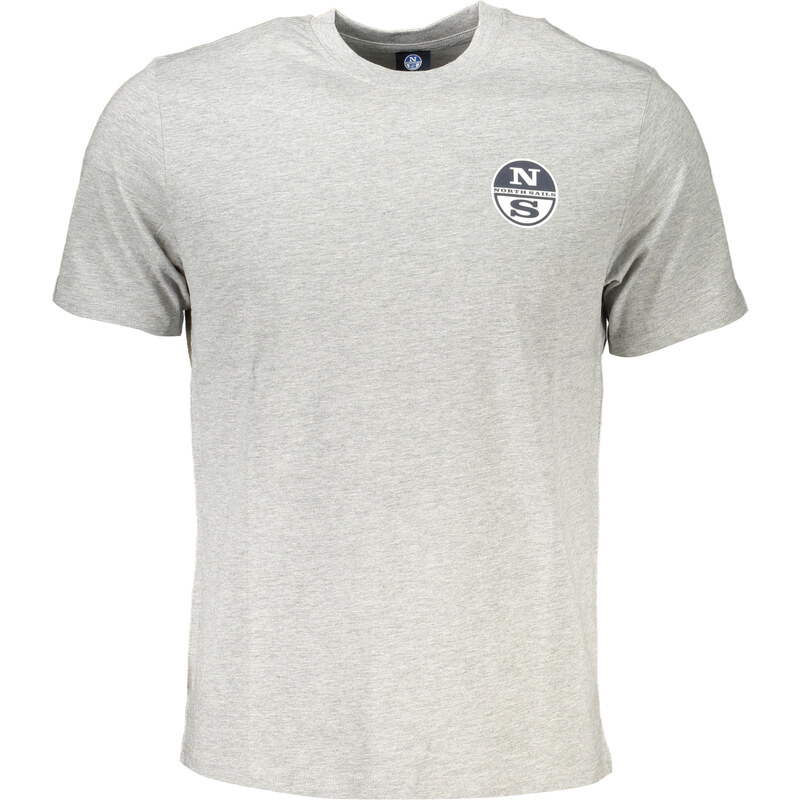 Pánské tričko NORTH SAILS s krátkým rukávem, šedé