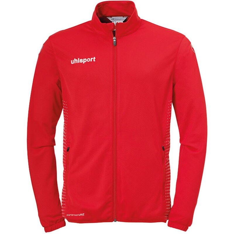 UHLSPORT Sportovní bunda červená / bílá
