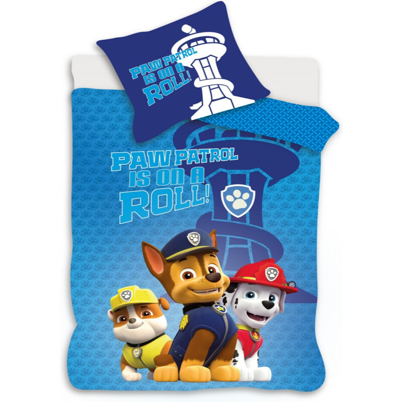 paw patrol Dětské bavlněné povlečení Tlapková patrola 2