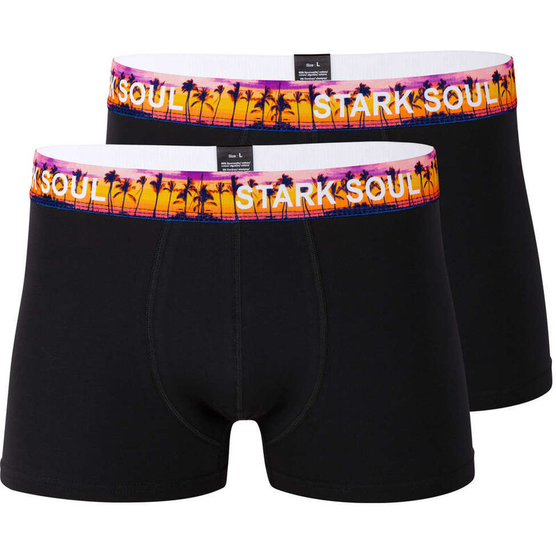 Stark Soul Boxerky pánské bavlněné SUNSET - 2 ks