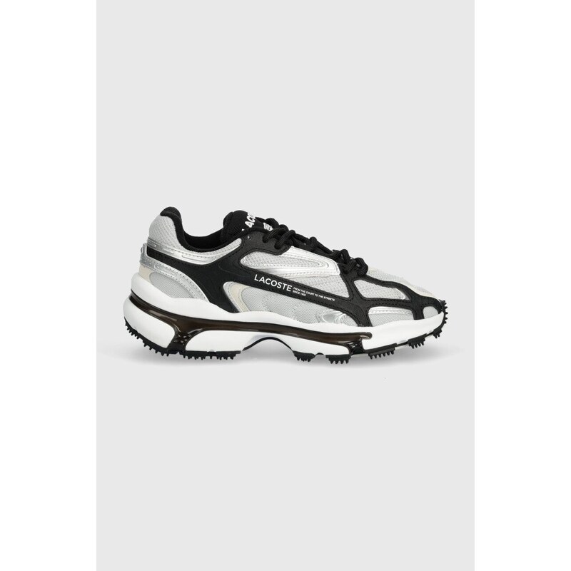 Sneakers boty Lacoste L003 2K24 Textile šedá barva, 47SFA0012