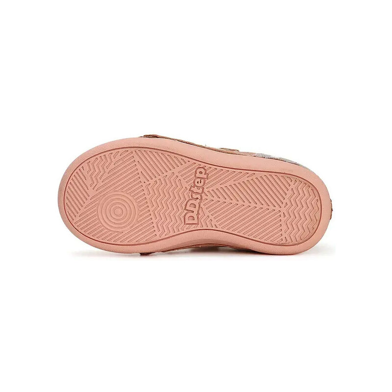 Dívčí růžové kožené boty D.D.step S078-41678A