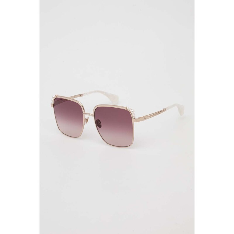 Sluneční brýle Vivienne Westwood dámské, béžová barva, VW702740256