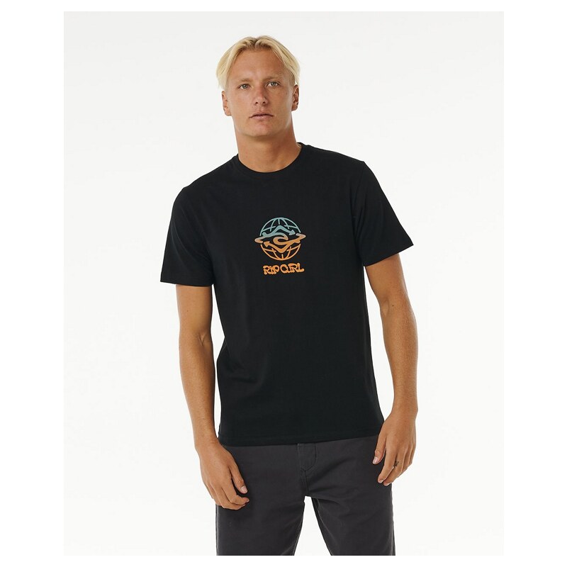 Tričko Rip Curl SWC GLOBE TEE Black