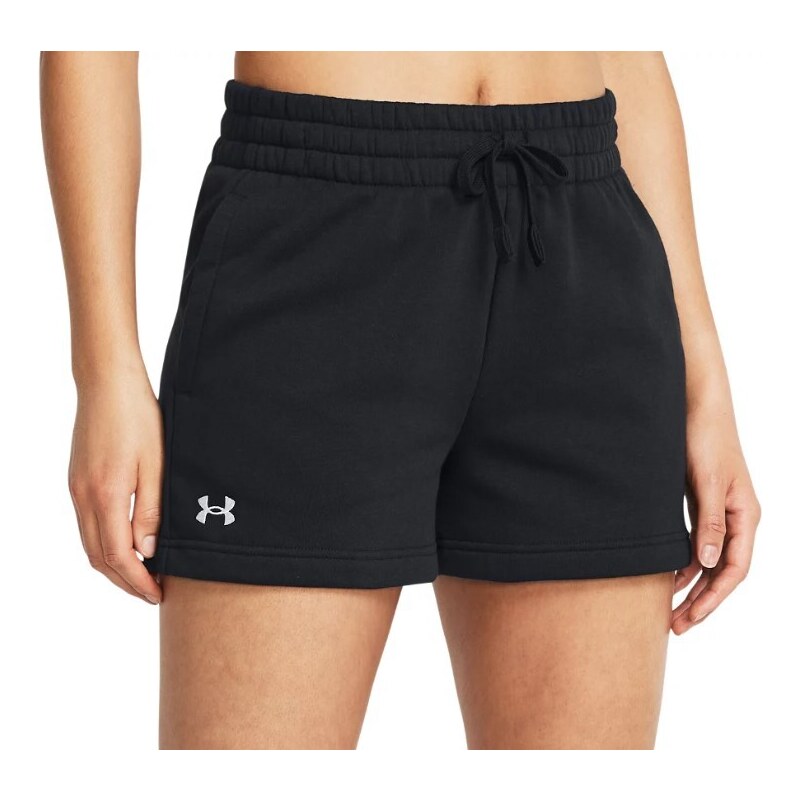 Under Armour Šortky Rival Fleece Short-BLK dámské
