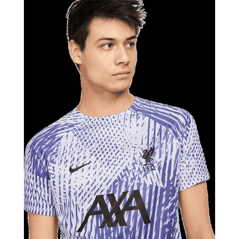 Pánské předzápasové tričko Nike Liverpool FC 22/23 fialové