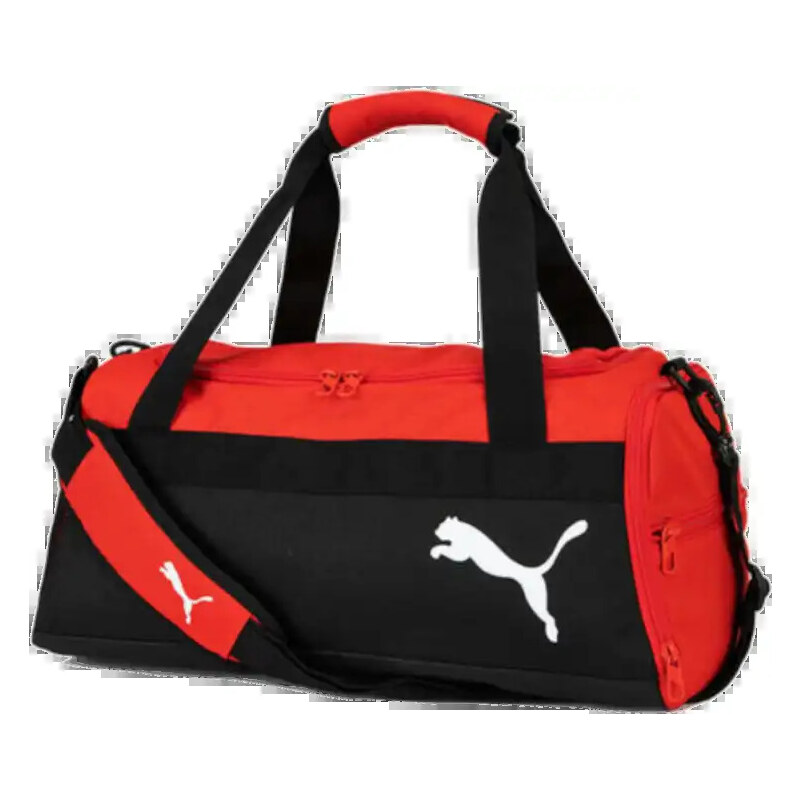 Sportovní taška Puma teamGoal 23 S černo-červená 24 litrů