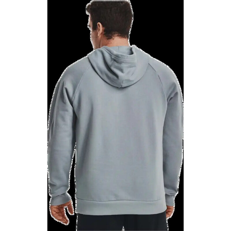 Pánská lifestylová mikina s kapucí Under Armour Rival Fleece světle modrá