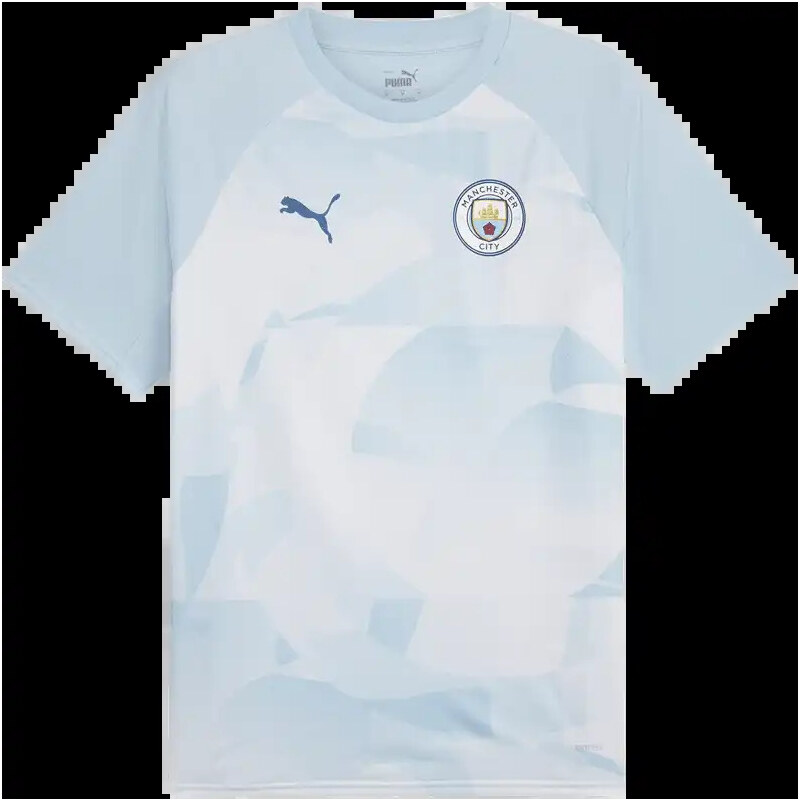 Pánský předzápasový dres Puma Manchester City 23/24 světle modrý