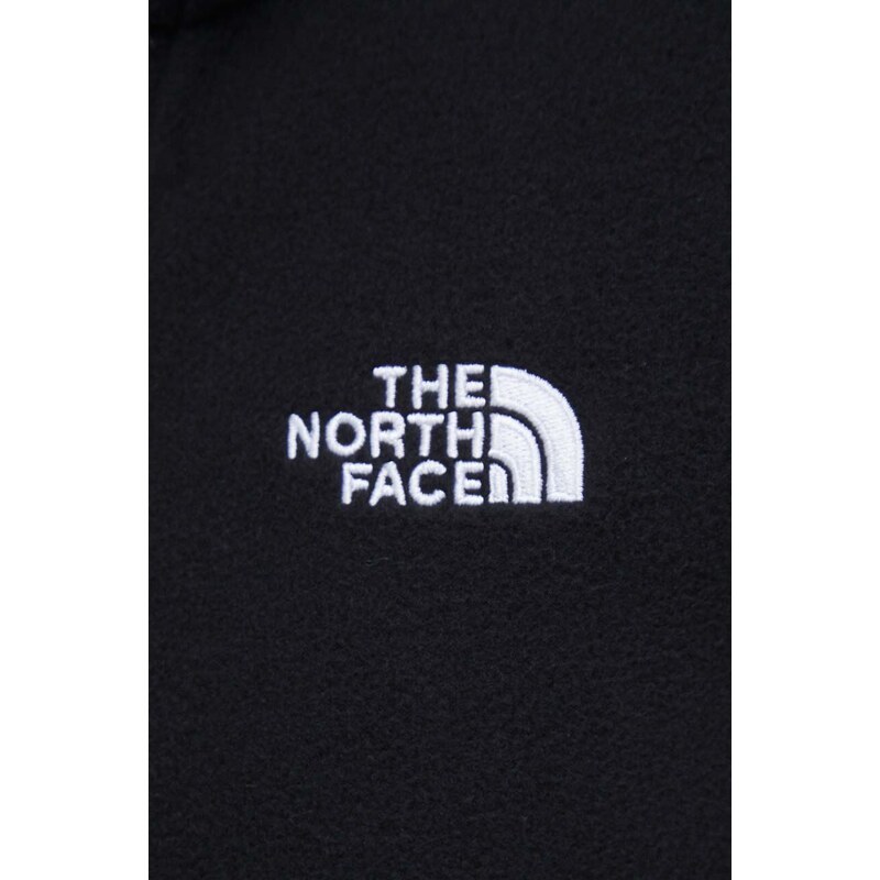 Sportovní mikina The North Face 100 Glacier černá barva, NF0A855OJK31