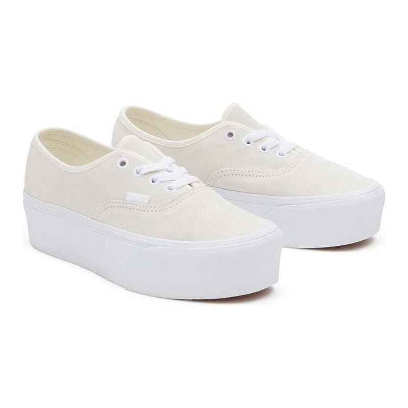 Semišové tenisky Vans Authentic Stackform béžová barva, VN000CN0CDA1