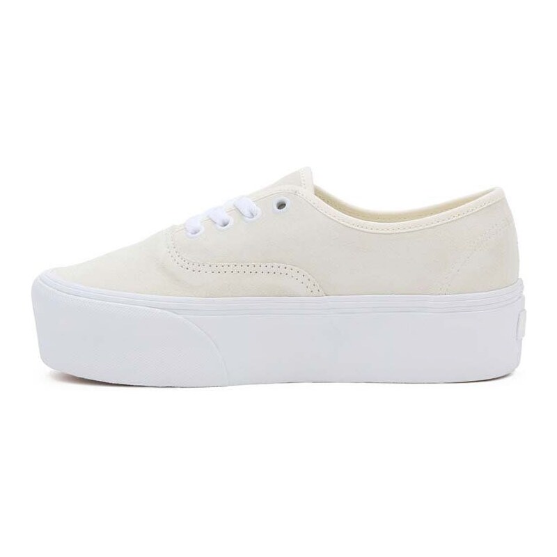 Semišové tenisky Vans Authentic Stackform béžová barva, VN000CN0CDA1