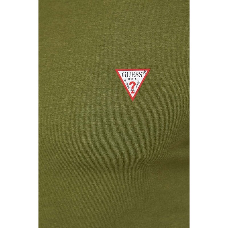 Tričko Guess zelená barva, M2YI24 J1314