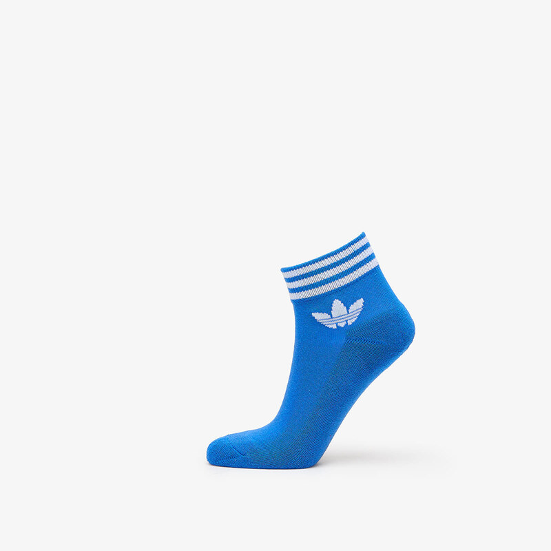 adidas Originals Pánské ponožky adidas Trefoil Ankle Sock 3-Pack Blue Bird/ White/ White