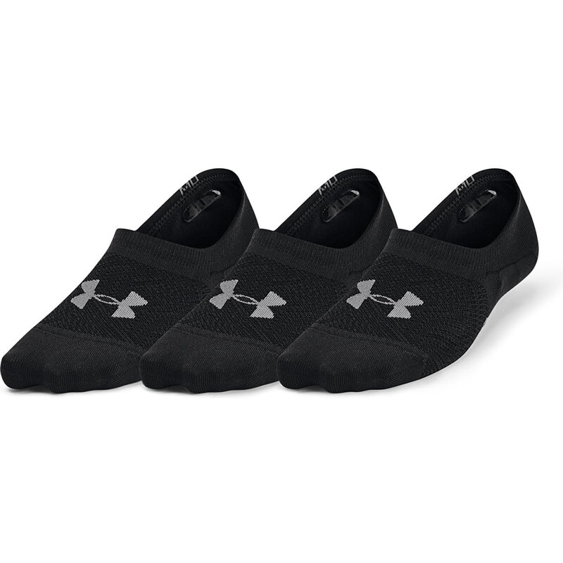 Ponožky Under Armour Breathe Lite Ultra Low 3-Pack Black S
