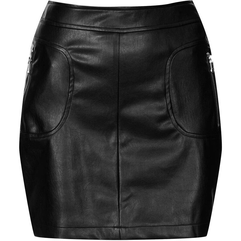 Topshop **PU Leather Mini Skirt by Jovonna