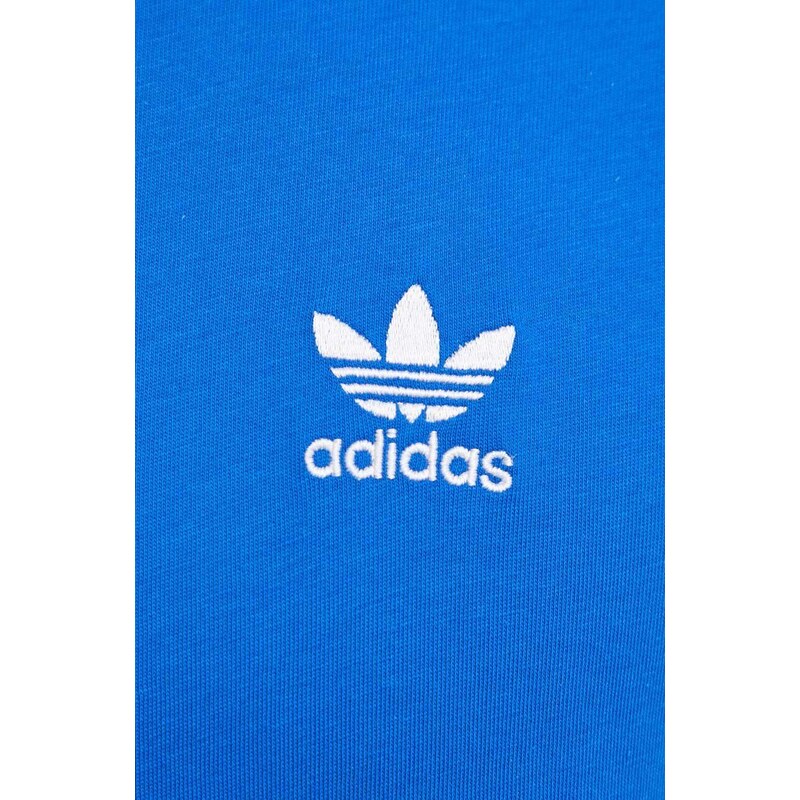 Bavlněné tričko adidas Originals Essential Tee s aplikací, IR9687