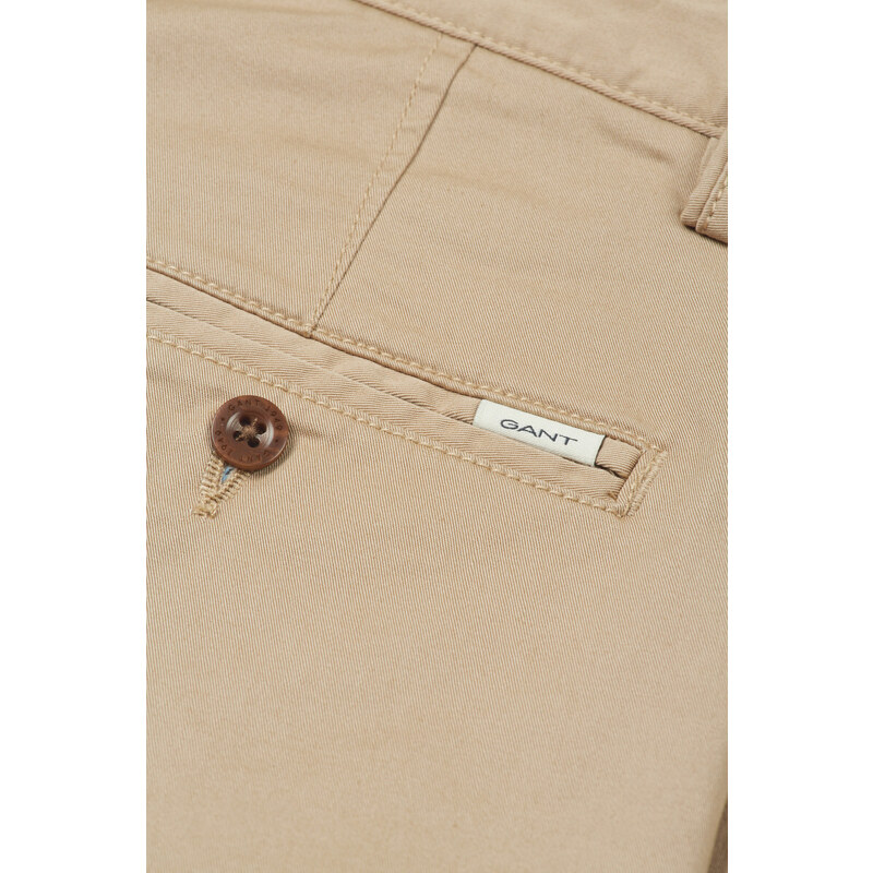 ŠORTKY GANT CHINO SHORTS hnědá 134/140