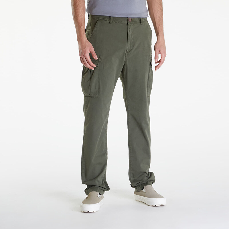 Pánské plátěné kalhoty Napapijri M-Yasuni Sl Pants Green Depths