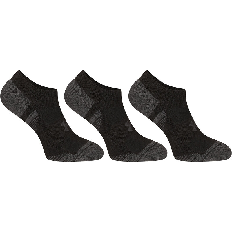 3PACK ponožky Under Armour černé (1379503 001)