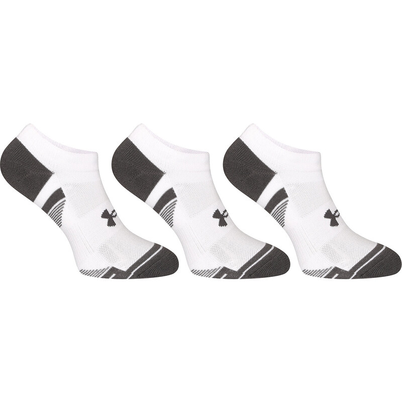 3PACK ponožky Under Armour bílé (1379503 100)