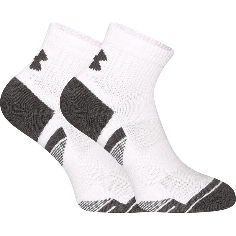 3PACK ponožky Under Armour bílé (1379510 100)