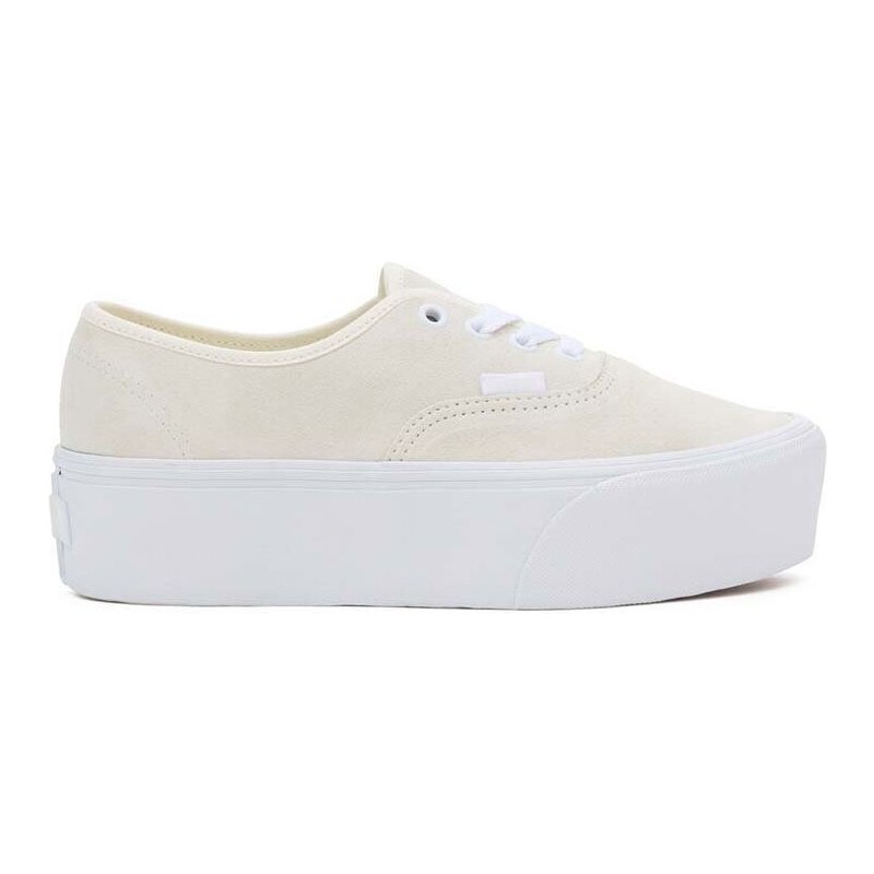 Semišové tenisky Vans Authentic Stackform béžová barva, VN000CN0CDA1