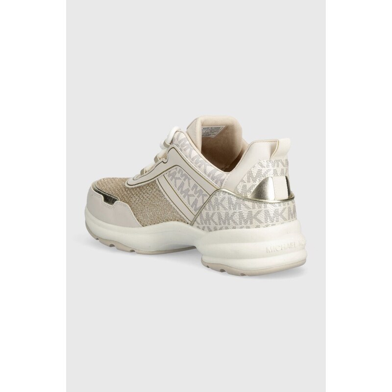 Dětské sneakers boty Michael Kors zlatá barva