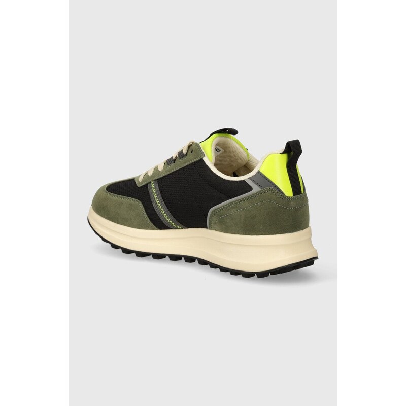 Sneakers boty Napapijri SLATE zelená barva, NP0A4I7A.7M7