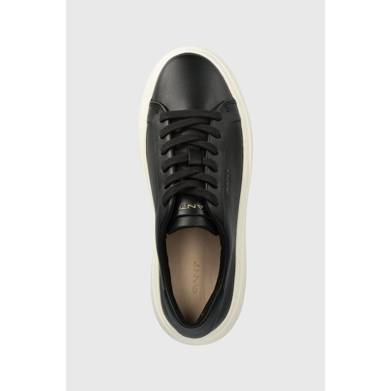 Kožené sneakers boty Gant Jennise černá barva, 28531491.G00