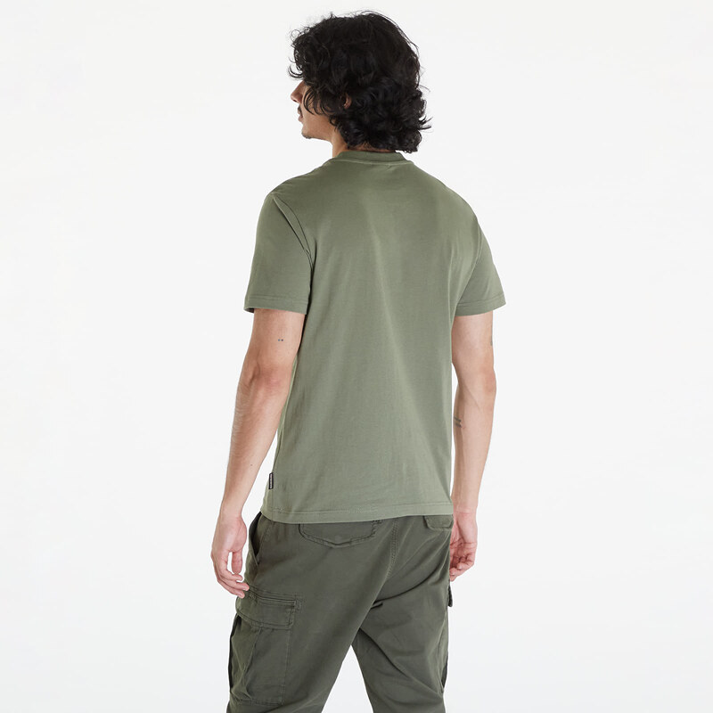 Pánské tričko Napapijri S-Iaato Tee Green Lichen