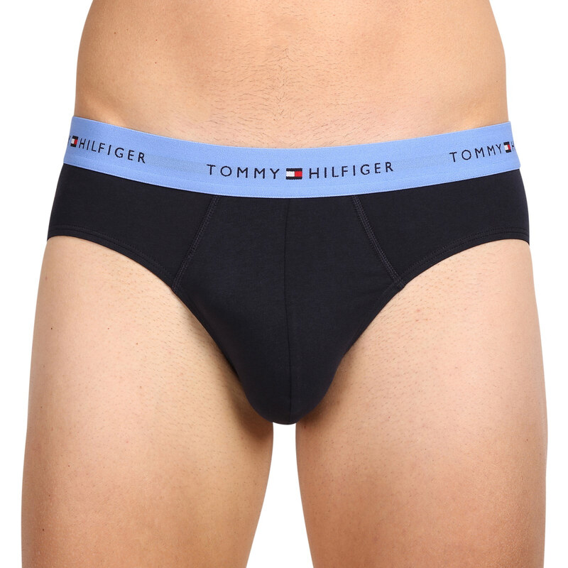 3PACK pánské slipy Tommy Hilfiger tmavě modré (UM0UM02904 0XN)