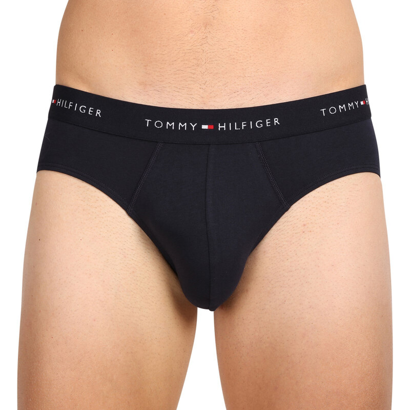 3PACK pánské slipy Tommy Hilfiger tmavě modré (UM0UM02904 0XN)