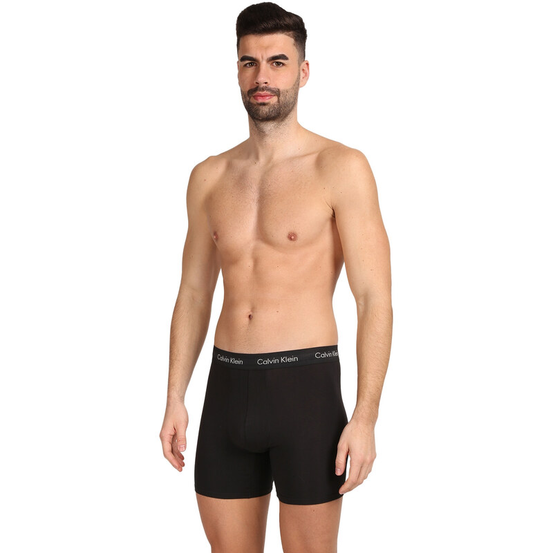 3PACK pánské boxerky Calvin Klein černé (NB1770A-MXI)