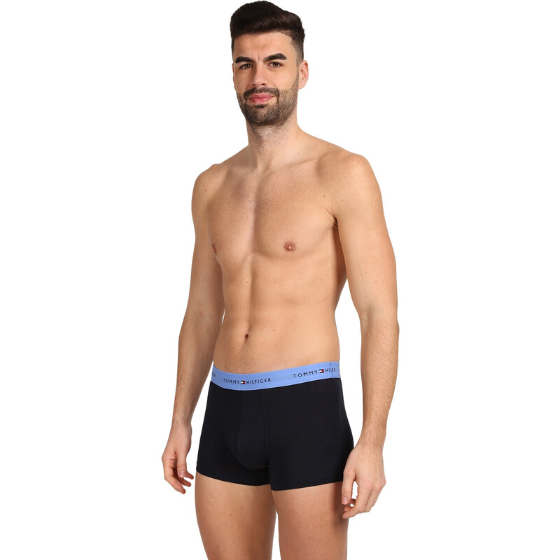 3PACK pánské boxerky Tommy Hilfiger tmavě modré (UM0UM02763 0XN)