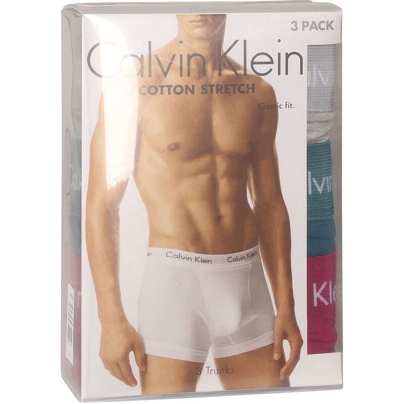 3PACK pánské boxerky Calvin Klein vícebarevné