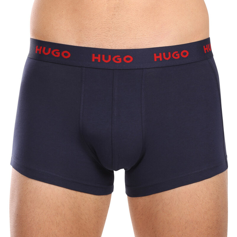 3PACK pánské boxerky HUGO vícebarevné (50480170 440)