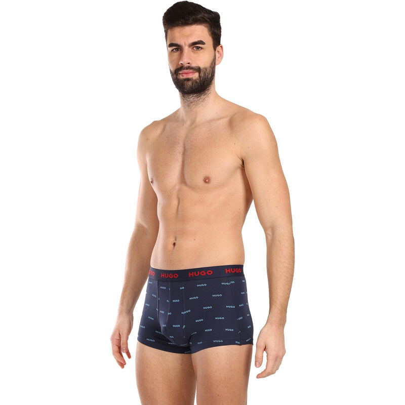 3PACK pánské boxerky HUGO vícebarevné (50480170 440)