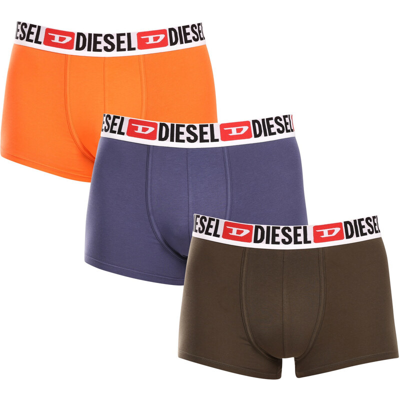 3PACK pánské boxerky Diesel vícebarevné