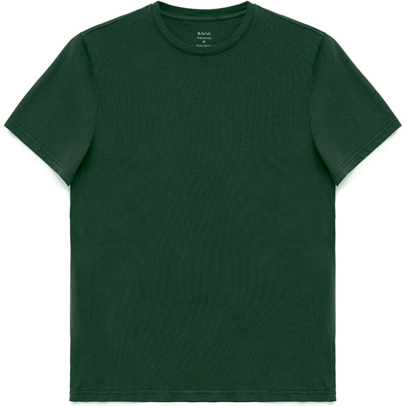 Avva Men's 5-pack 100% Cotton Crew Neck Regular Fit T-shirt