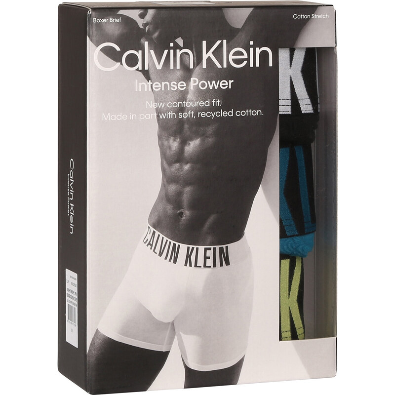 3PACK pánské boxerky Calvin Klein vícebarevné (NB3609A-OG5)