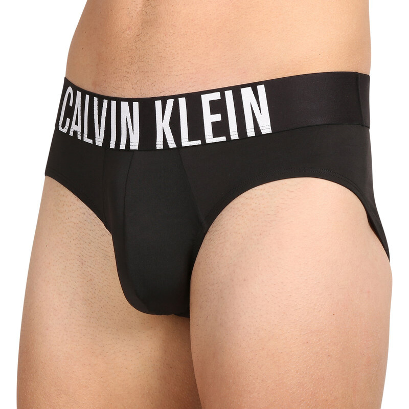 3PACK pánské slipy Calvin Klein černé