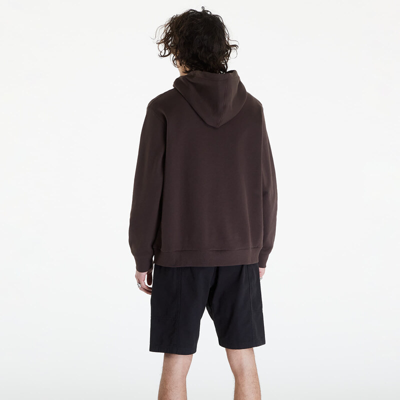 Pánská mikina Gramicci One Point Hooded Sweatshirt UNISEX Deep Brown