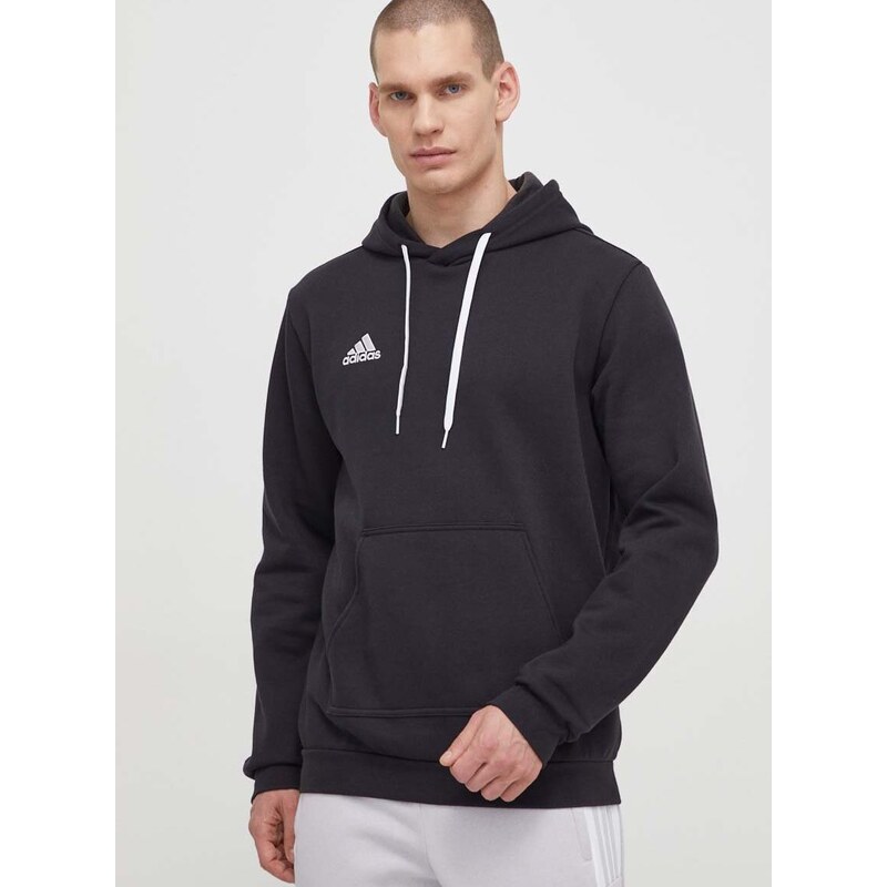 Mikina adidas Performance H57512 pánská, černá barva, s aplikací, H57512